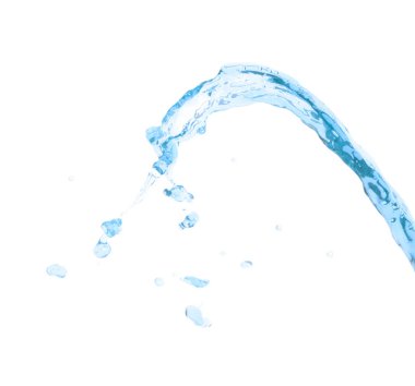 Hareket sıvı sıçrama izole