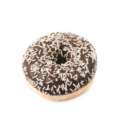 Tek camlı çörek izole