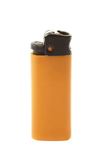 Plastic lighter isolated — Stock Photo, Image