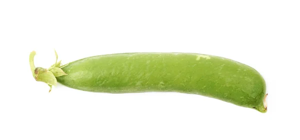 Zelený hrášek fazole, samostatný — Stock fotografie