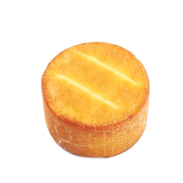 Rueda de queso aislada — Foto de Stock