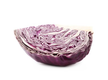 Kırmızı lahana izole edilmiş