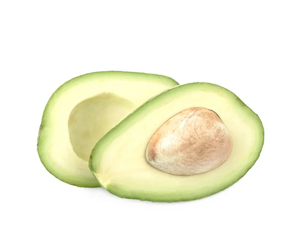 Avocado vruchten geïsoleerd — Stockfoto