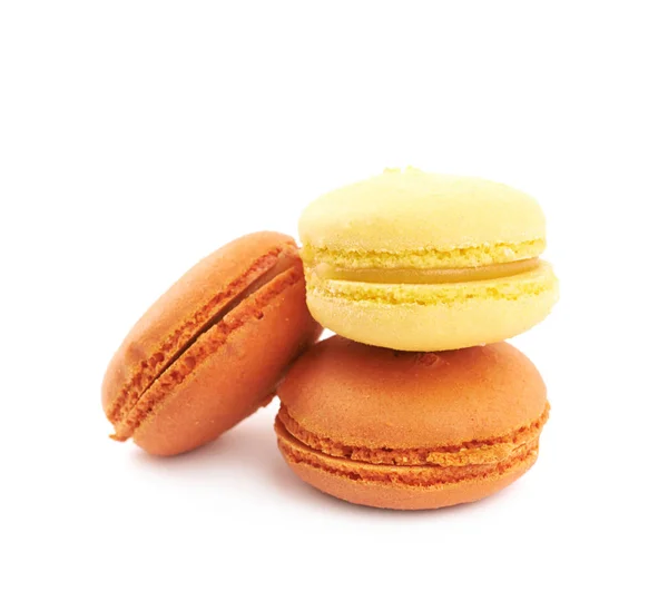 Macaroons composition isolated — Stock Photo, Image