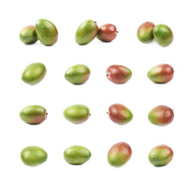 İzole tek olgun mango meyve