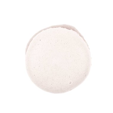 Tek macaron çerez izole