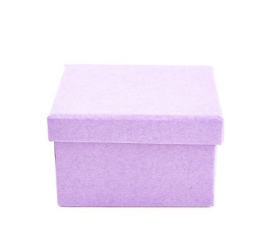 İzole kağıt hediye kutusu