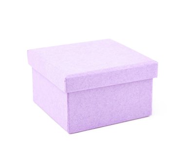 İzole kağıt hediye kutusu