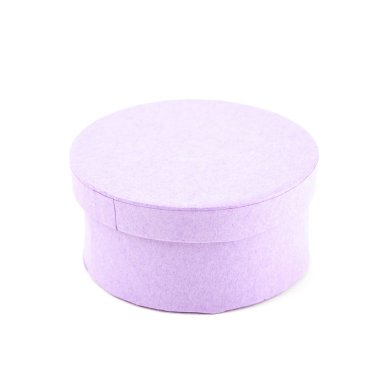 İzole kağıt hediye kutusu