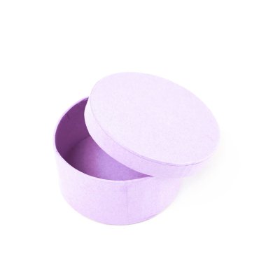 İzole kağıt hediye kutusu