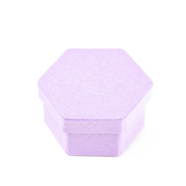 İzole kağıt hediye kutusu