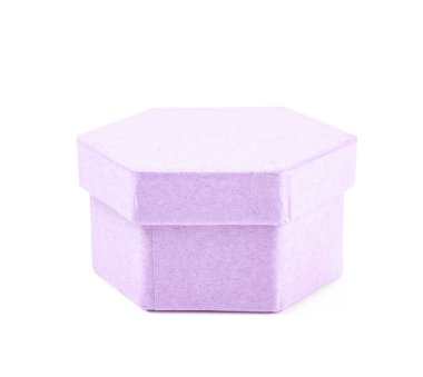 İzole kağıt hediye kutusu