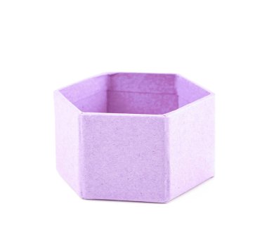 İzole kağıt hediye kutusu