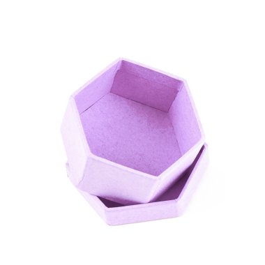 İzole kağıt hediye kutusu