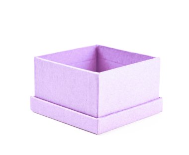 İzole kağıt hediye kutusu