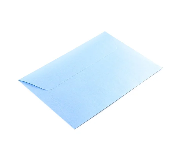 Envelope de papel fechado isolado — Fotografia de Stock