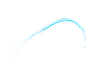 Hareket sıvı sıçrama izole