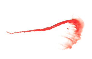 Hareket sıvı sıçrama izole