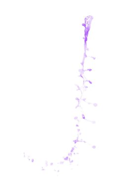 Hareket sıvı sıçrama izole
