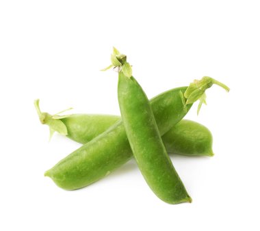 Yeşil bezelye izole fasulye