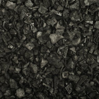 Siyah tuz ile kaplı yüzey