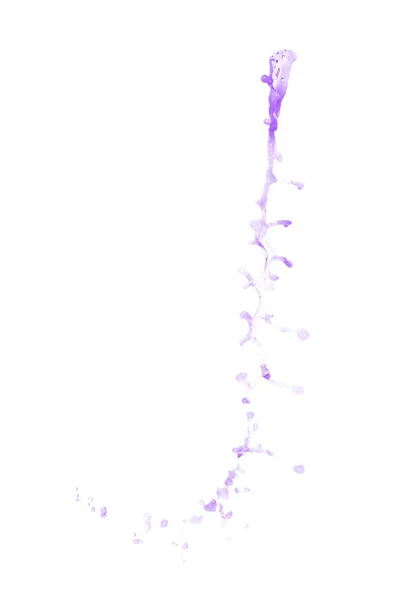 動きの液体のしぶきの分離 — ストック写真