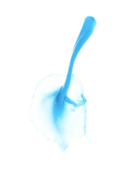 Splash of liquid in motion isolated — Stock Photo, Image