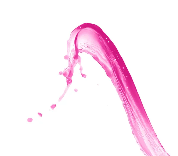 Splash of liquid in motion isolated — Stock Photo, Image