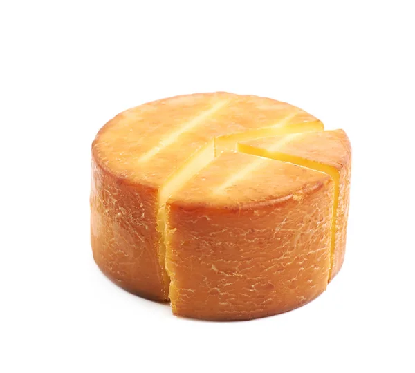 Roue de fromage isolé — Photo