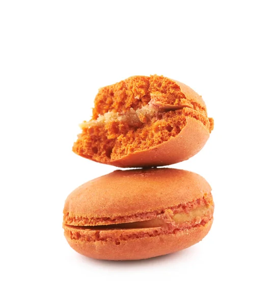 Macaroons composition isolated — Stock Photo, Image