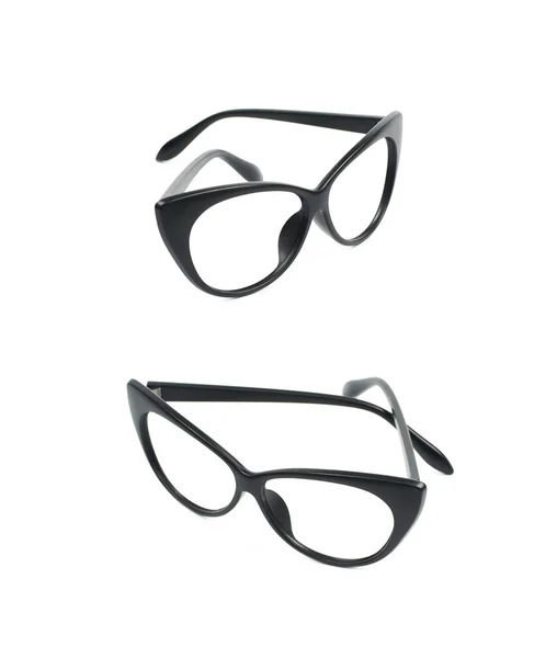 Par de óculos de vista isolados — Fotografia de Stock