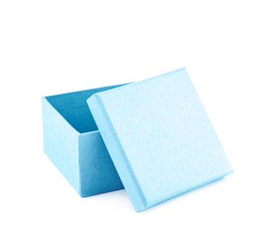 İzole kağıt hediye kutusu