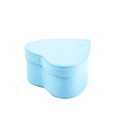 İzole kağıt hediye kutusu