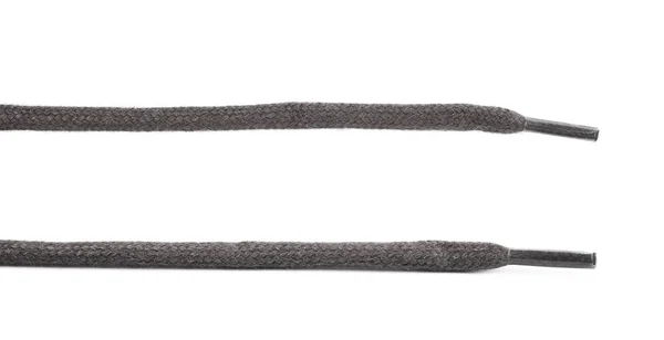 Фрагмент шнурка ізольований — стокове фото