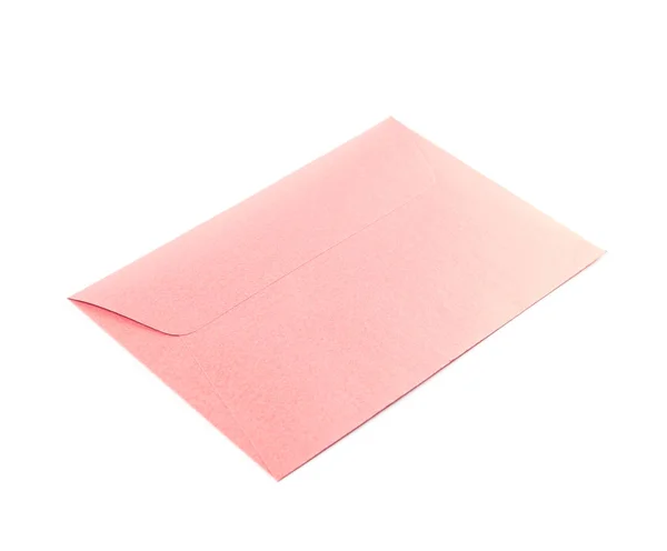 Closed paper envelope isolated — Stock Photo, Image