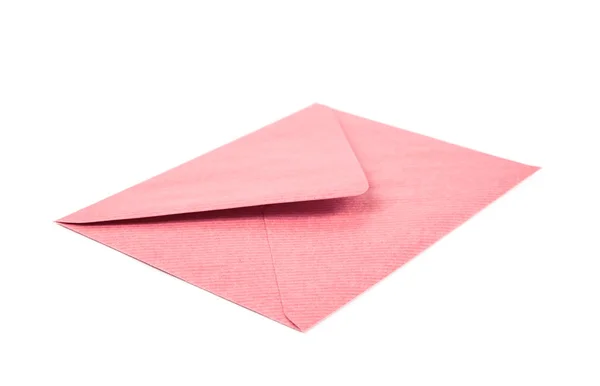 Single closed envelope isolated — Stock Photo, Image