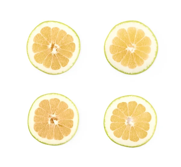Zoete grapefruit dwarsdoorsnede — Stockfoto
