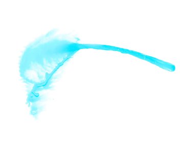 Hareket sıvı sıçrama izole