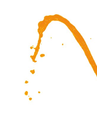 Hareket sıvı sıçrama izole