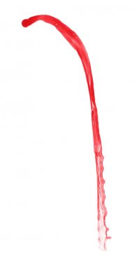 Hareket sıvı sıçrama izole