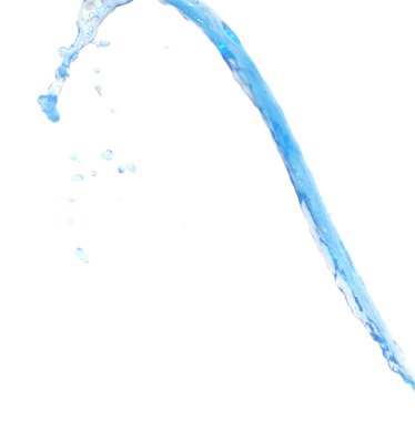 Hareket sıvı sıçrama izole