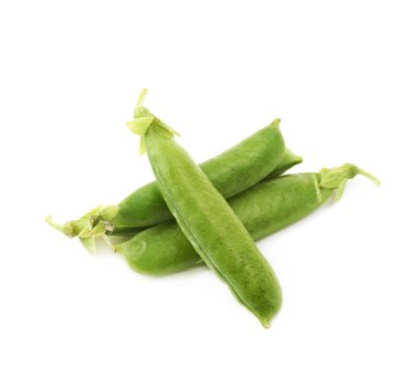 Yeşil bezelye izole fasulye