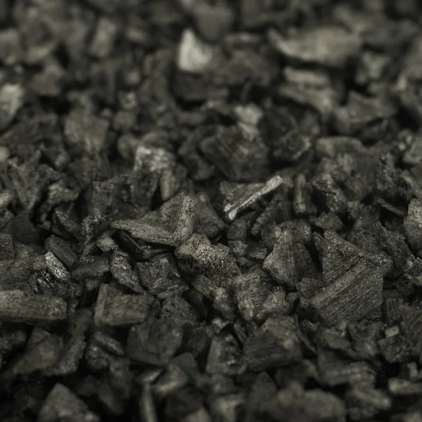 Oberfläche mit schwarzem Salz bedeckt — Stockfoto