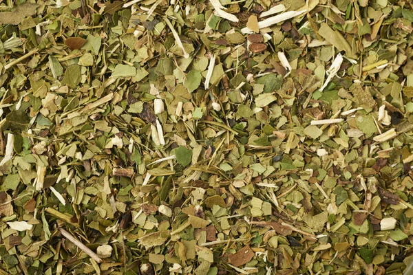 Поверхня покрита листям чаю — стокове фото
