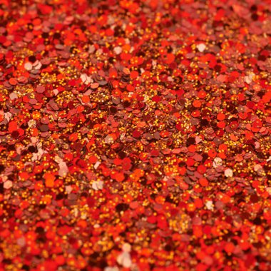 İle renkli payetler kaplı yüzey