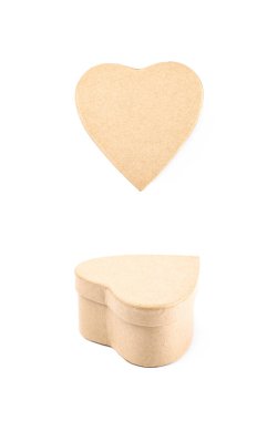 İzole kağıt hediye kutusu