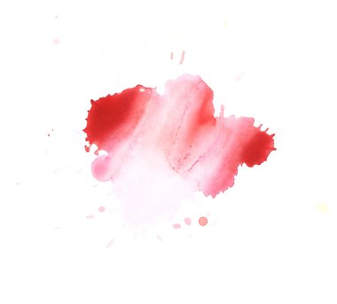 Sulu boya damla leke izole