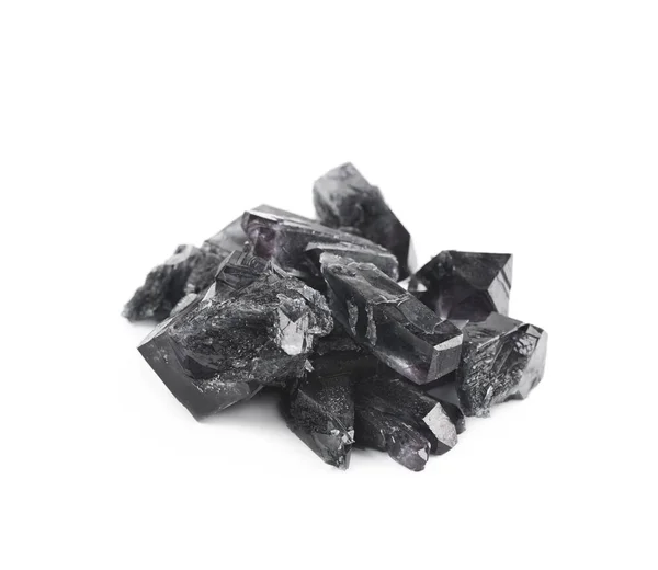 Salzkristall isoliert — Stockfoto