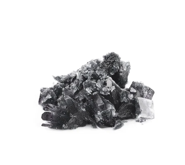 Salzkristall isoliert — Stockfoto