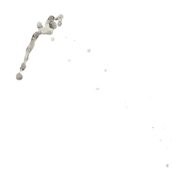 Hareket sıvı sıçrama izole